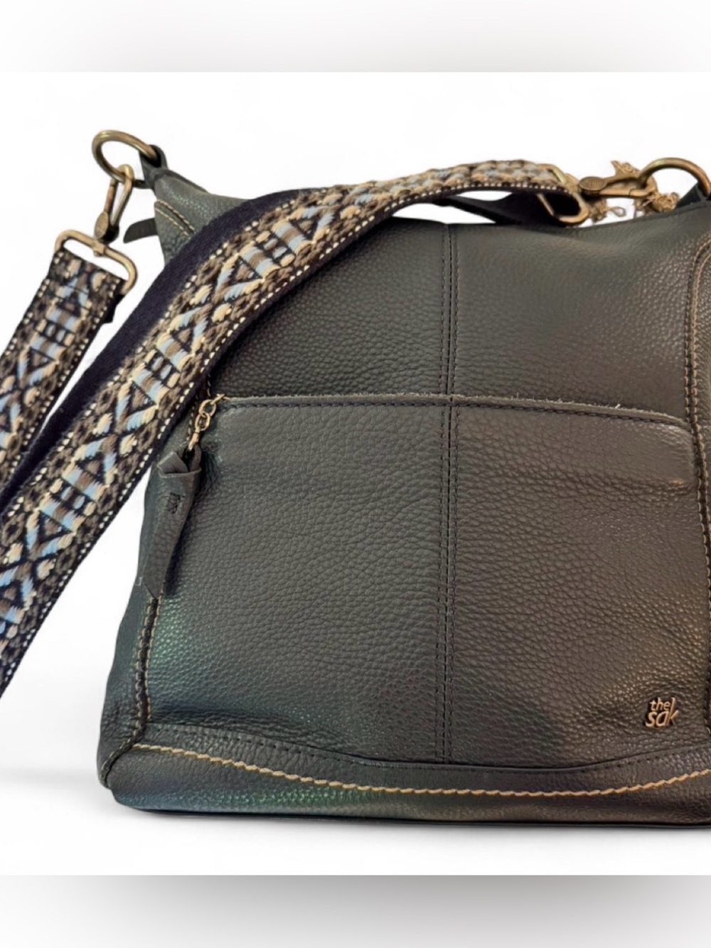 The Sak Sequoia Hobo/Crossbody w/Embroidered Strap